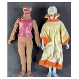 1974 Mego Star Trek Gorn & The Keeper Figures