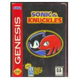 Sega Genesis Sonic & Knuckles Video Game CIB