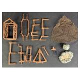 1983 Star Wars ROTJ Ewok Village Accessories