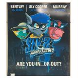 Original 2004 Sly 2 Sony PS2 Display Sign