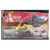 1983 LJN A-Team Command Chopper w/ Enforcer Van