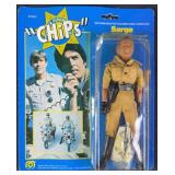 NIP 1977 Mego Chips Sarge Action Figure