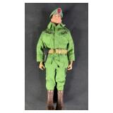 1964 G.I. Joe Action Soldier Green Beret 12"