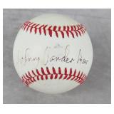 Johnny Vander Meer Signed Baseball-PSA COA