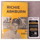 Richie Ashburn Signed 1960 Book-JSA COA