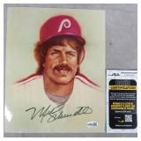 Mike Schmidt Signed Photo--JSA COA