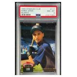 PSA 8 1993 Stadium Club #117 Derek Jeter RC