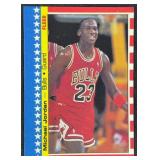 1987 Fleer #2 Michael Jordan Sticker Card