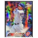 2016 Topps Chrome #166 Prism Kyle Schwarber RC