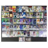 68pc Autograph & Memorabilia Relic Baseball Cards