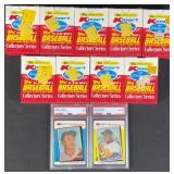 1982 Topps K-Mart Baseball Card Sets w/ Graded