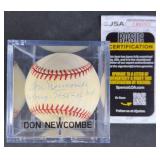 Don Newcombe 'Cy Young- 1956 - NL MVP' Signed Ball