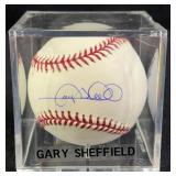 Gary Sheffield Signed Rawlings Official Baseball