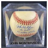 John 'The Count' Montefusco Signed Baseball