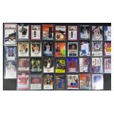 34pc Insert Relic & Auto Basketball Cards w/ HOF