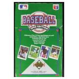 1990 Upper Deck Baseball Pack Box