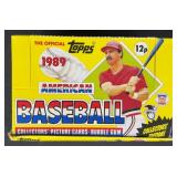 1989 Topps American Baseball Pack Box