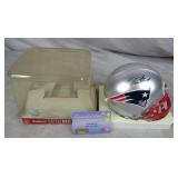 Tom Brady Signed Mini Helmet-Mounted Memories COA