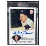 2003 Topps Certified Auto #TA-WF Whitey Ford