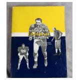 1977 Notre Dame Football Scrapbook w/4 Signatures