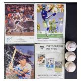 Player Autographed Sports Collectibles w/ HOF