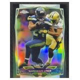 2014 Topps Chrome #61 Marshawn Lynch #280/299