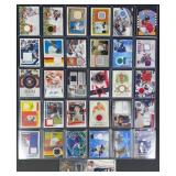 32pc Memorabilia Relic & Auto Baseball Cards+