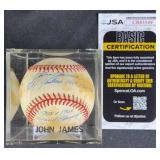 John James ï¿½N.Y. Yankees 1958, 1960-61' Signed