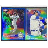 2011-13 Topps Chrome Jose Bautista Refractors