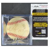 Mike Flanagan '167W-149Kï¿½s' Signed Baseball