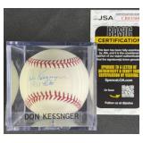 Don Kessinger '1931 Hits' Signed Baseball
