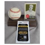 Richie Ashburn Signed Baseball-JSA COA