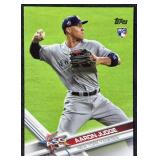 2017 Topps #US166 Aaron Judge Rookie Card