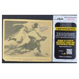 Jimmy Outlaw Signed Newspaper Clipping w/ JSA