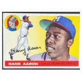 1955 Topps #47 Hank Aaron Baseball Card
