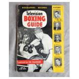 1954 Television Boxing Guide w/6 Signatures