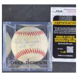 Chuck Thompson 'H.O.F. 93' Signed Baseball