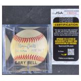 Gary Bell '121 Wins 1378 S.O.ï¿½s' Signed Baseball