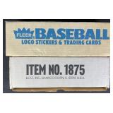 1987 Fleer & Donruss Baseball Card Factory Sets