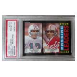 1985 Topps Passing Leaders Card-PSA NM-MT8