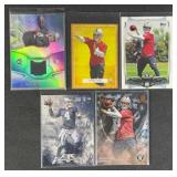 Derek Carr Rookie Football Cards w/ Relic