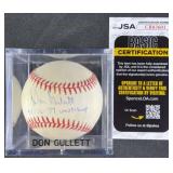 Don Gullett '75-76-77 World Champs' Signed Ball