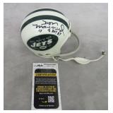 Don Maynard Signed Mini Helmet-JSA COA