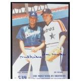 Phil & Joe Niekro Signed Photograph w/ JSA COA