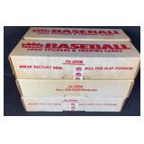 6pc 1989 Fleer Baseball Factory Card Sets