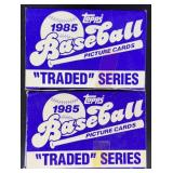 1985 Topps Traded Baseball Card Sets w/ Sealed