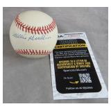 Willis Hudlin Signed Baseball-JSA COA