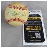 Pete Rose Signed Baseball-JSA COA