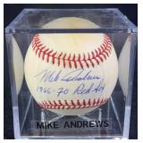 Mike Andrews '1966-70 Red Sox' Signed Baseball