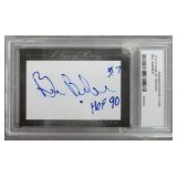 Sign of History Bill Barber Cut Signature Card